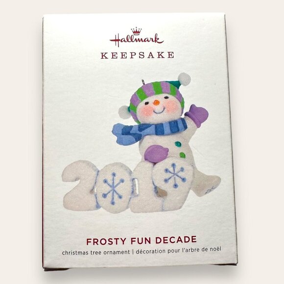 Hallmark Keepsake Christmas Ornament 2019 FROSTY FUN DECADE 10th in Series - Picture 1 of 5